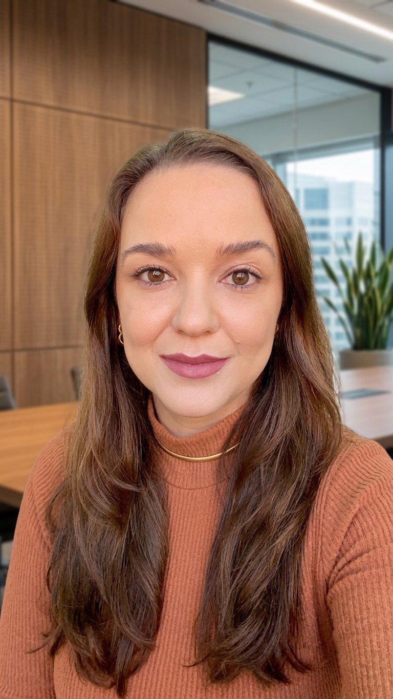 Retrato de Shirlene Oliveira, consultora responsável pela Ello Negocius